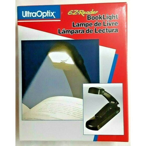 EZ Reader Book Light Folding Clip-On VTG Reading Accessory 🔦📚 - Picture 2 of 3